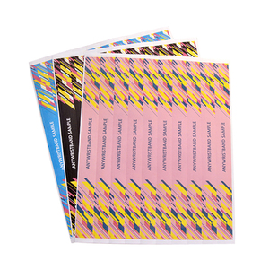 Tyvek tờ in phun Tyvek tờ-25mm công viên nước và lễ hội khác nhau thuận tiện Vòng đeo tay vé - Product Image 5