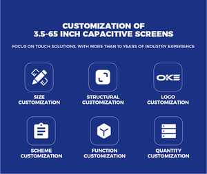 OKE PCAP Touch monitor 10.1 pollici ad alta luminosità <span class=keywords><strong>TFT</strong></span> Touch modulo <span class=keywords><strong>Display</strong></span> schermo <span class=keywords><strong>LCD</strong></span> con pannello Touch capacitivo