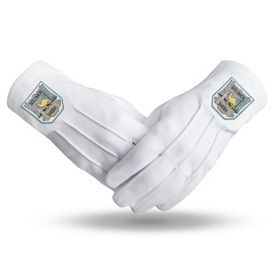 Son tasarım % 100% pamuk masonik eldiven kış açık sahneler için özel Logo ile küçülen sembolü içeren - Product Image 6