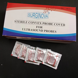 Surginova無菌凸プローブカバー超音響ラテックス無菌凸プローブカバー膣プローブカバー無菌