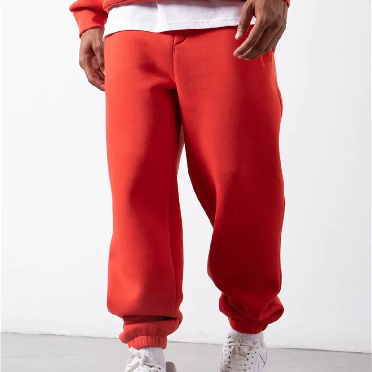 2023 pantaloni da Jogger da uomo con caviglie elastiche e coulisse opzione di taglio ampio 100% cotone Premium prodotto OEM all'ingrosso di qualità