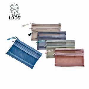 A6 Mesh Zip Lock Pencil Cases with <strong>String</strong> <strong>Handle</strong> for Students - Product Image 6