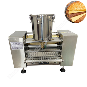 Pie Pancake <strong>Forming</strong> Cake Pastry Thousand Layer Crepe <strong>Crust</strong> Machine - Product Image 6