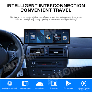CCC BMW X3 E83 E66 Android araba ekran 14.9 inç kablosuz CarPlay Android oto Gps Bluetooth araç Dvd oynatıcı oyuncu BMW 2005 - 2010 için - Product Image 3
