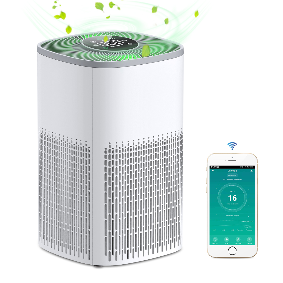 Purificateur d'air blanc