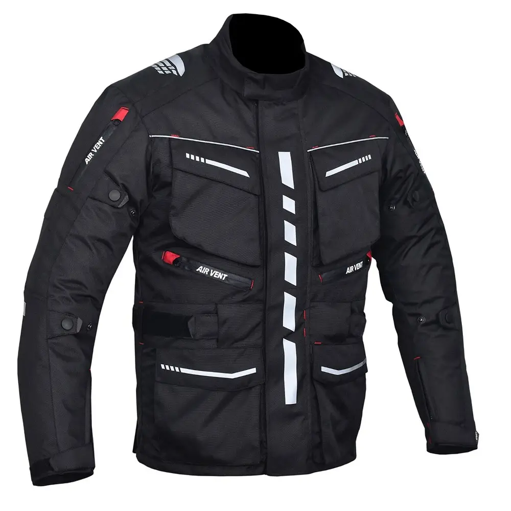 Ropa de carreras bordada de poliéster para hombre y mujer, chaqueta Popular, ropa de motocicleta