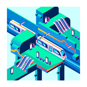 Direkt verkauf Railway Platform Coach Display Informations software Hochwertige ERP Global Use Unterstützung verschiedener Betriebs systeme