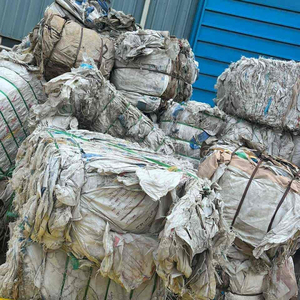 織りホワイトジャンボビッグバッグスクラップポスト工業用PPジャンボバッグスクラップPP, Baled, ppジャンボバッグスクラップ