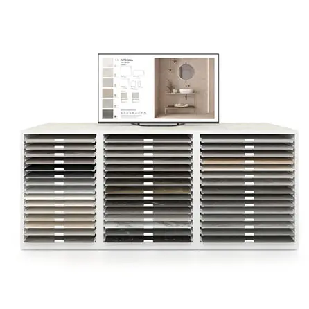 Digital drawer for displaying Ceramic Tiles Composition 193 by INSCA  tile showroom displays