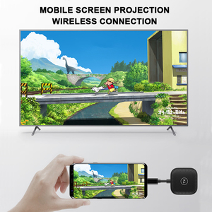 60hz C型无线高清多媒体视频发射器和接收器扩展器电视棒加密狗显示适配器，适用于Iphone 15笔记本电脑到电视 - Product Image 6