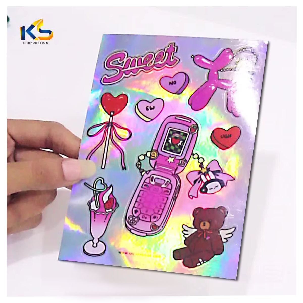 Holographic Sheet Stickers