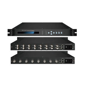 Headend Equipment Digital TV Headend 8 <strong>Channel</strong> Tuner to IP Gateway Supporting DVB-S/-S2/-C/-T/ISDB-T/ATSC Tuner - Product Image 3