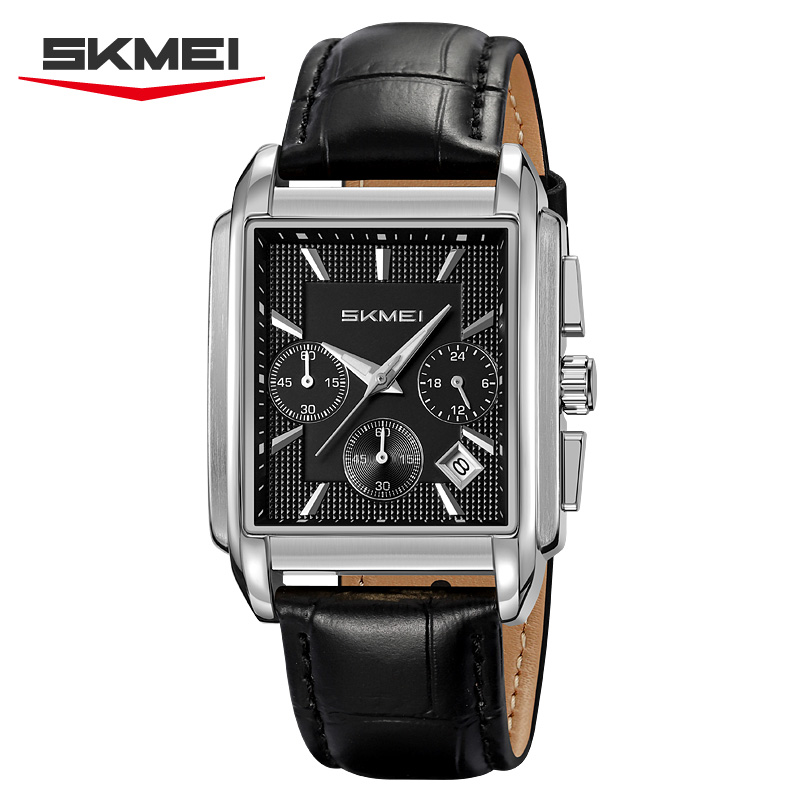 argent/cuir noir