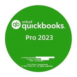 Intuit Quick Books Pro für W 10 11 Desktop-Version Offizielle lebenslange Finanz buchhaltung Software box - Product Image 1