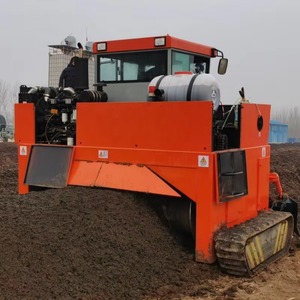 Máquina para hacer compost de residuos agrícolas y domésticos