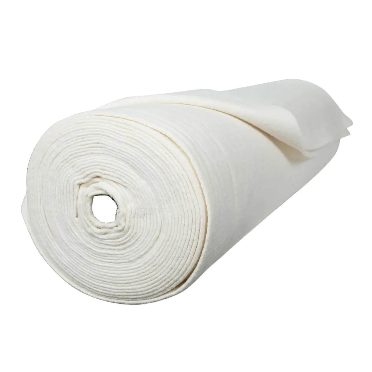 Tela blanqueada blanca para el hogar, textil 52% de algodón y poliéster, certificado Oeko Tex, 76x68, 24x24, 48%