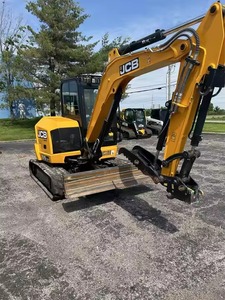 JCB 15c-1 Mini Escavadeira Baixa Horas Usado Eficiente Máquina De Escavação com 3-7ton Peso Operacional Crawler Mov