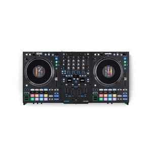 Лучший Новый 2025 vANES DJ PERFORMER продвинутый четырехканальный моторизованный диджейский контроллер + Полетный корпус/микшер аудиоконсоли - Product Image 1