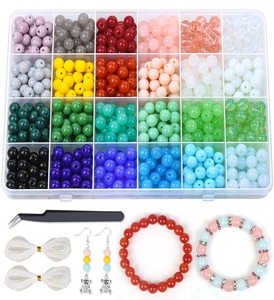 Toptan özel renk cam tohum boncuk toplu kristal dağınık boncuklar takı yapımı ve nakış için - Product Image 3