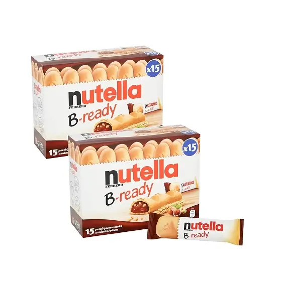 Vente en gros Nutella B-ready Chocolat & Noisettes Gaufrette Biscuit Snack Bars Multipack - Nutella B-Ready