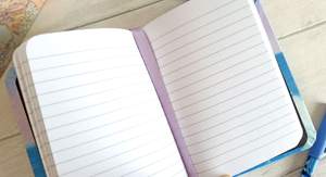 LABON A6 diario di viaggio Notebook fatto a mano il mio Design delle onde del mare personalizza il tuo taccuino di testo - Product Image 4