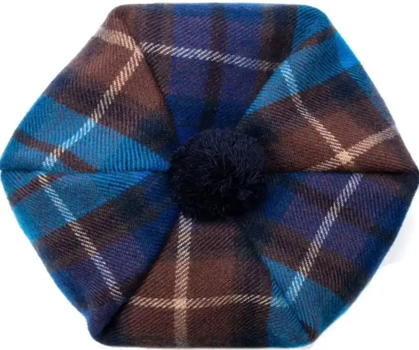 Tartan Balmoral chapéu Para Scottish Wear Chapéu Novo Design Scottish Cap Preço De Atacado Scotland Glengarry