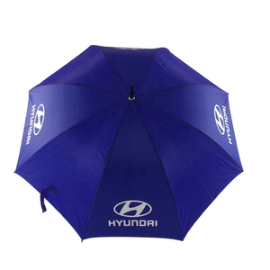 定制廉价广告促销直伞经典设计风格涤纶带Logo印刷进口 - Product Image 3
