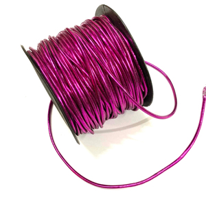 Metallic Rubber Round Custom <strong>Elastic</strong> Ties Loop <strong>Cord</strong> for <strong>Tag</strong> and Footwear Deals in Wholesale - Product Image 1