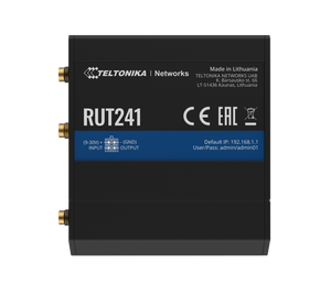 Teltonika RUT241コンパクトで強力な4G /LTEおよびWiFiセルラールーター1x SIM、イーサネット1x LAN、1x WANおよびI/O、VPN、Modbus - Product Image 4