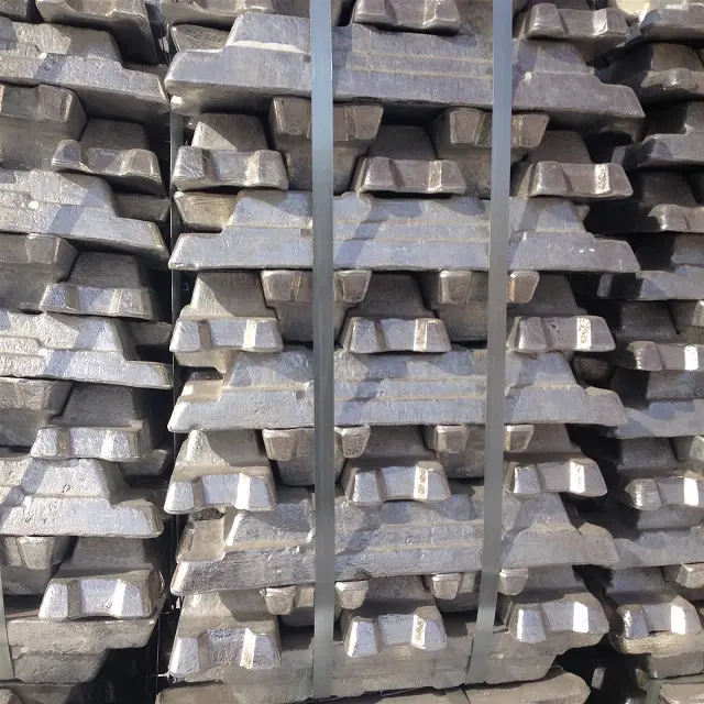 2023 Venta caliente Metal puro 99.994% Lingotes de plomo Aleación de aluminio Lingote de zinc Lingote de estaño con precio barato