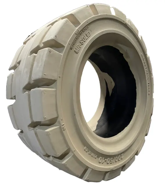 MR-SOLID pneumatici per carrelli elevatori non marking 200/50-10 varietà di pneumatici di alta qualità struttura in gomma a tre strati produttori di pneumatici Vietnam