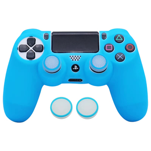 Custodia protettiva in Silicone per PS4 Gamepad custodia in gomma morbida per PS4 Controller - Product Image 1