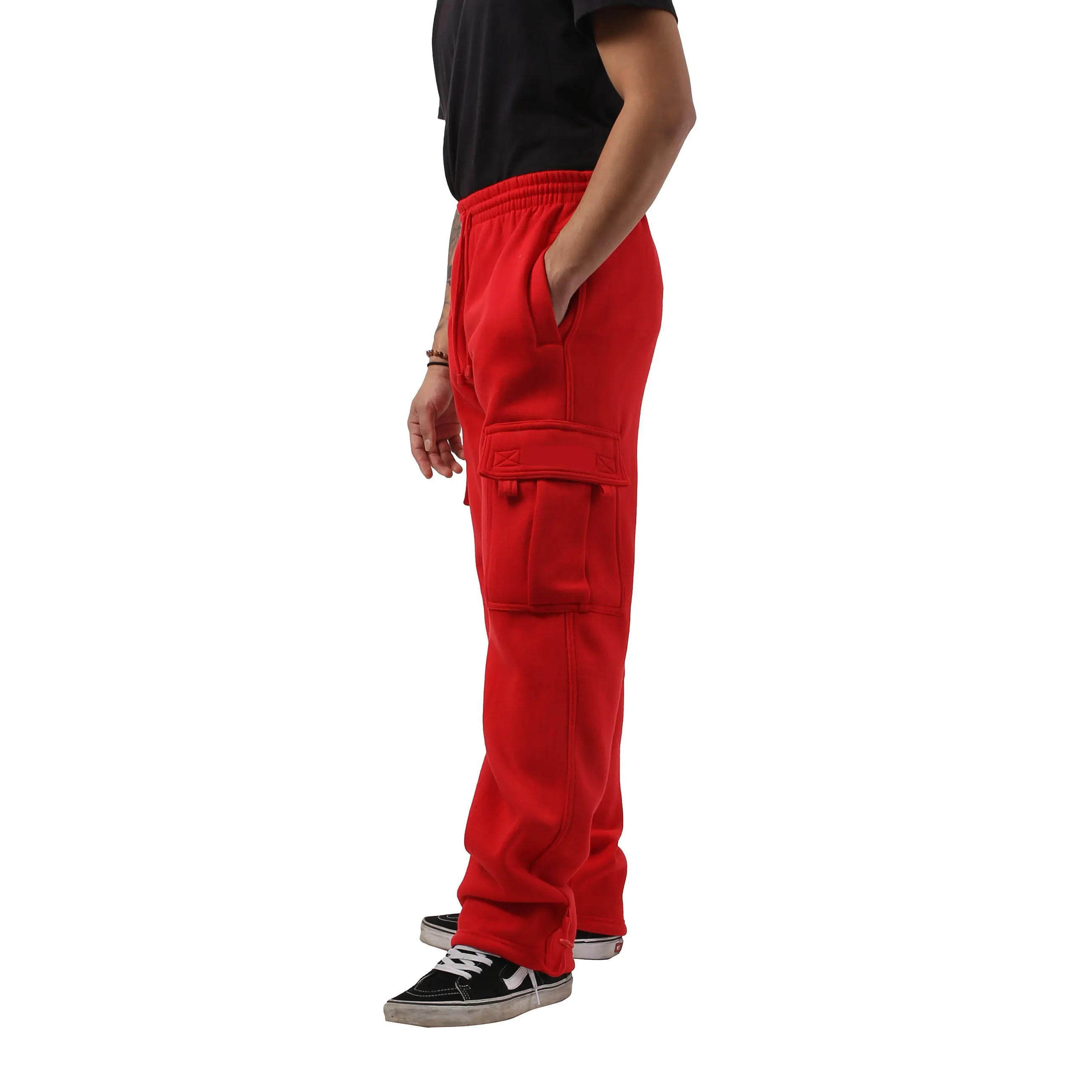 Nuovi pantaloni Casual da uomo pantaloni Cargo dritti a più tasche pantaloni sportivi e pantaloni Casual elasticizzati da uomo