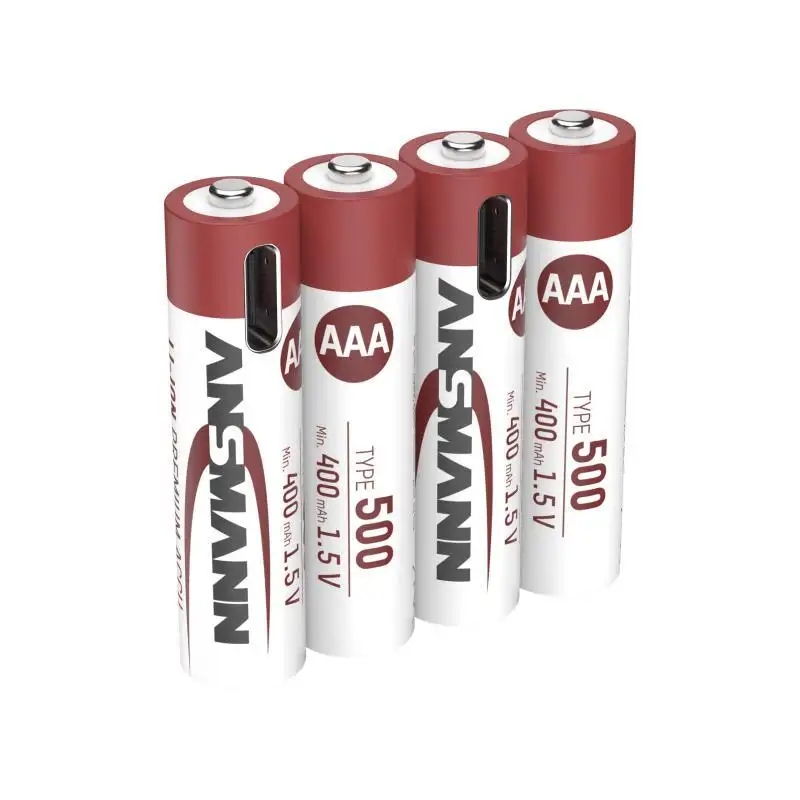 2023 nuovo prodotto batterie prodotte in fabbrica batteria usb agli ioni di litio aaa ricaricabile