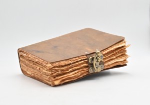 Diario de cuero genuino Cuaderno Diario Cuero marrón Bloqueo lateral Diario de cuero Cuaderno Diario Bound Notepade Diario - Product Image 4