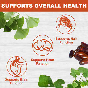 Pompoenzaadolie 3000Mg Met Zaagpalmetto Softgels-2-In-1 Formule Voor Haargroei, Gezondheidsondersteuning Voor Hart En Hersenen - Product Image 5