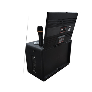 Portable Outdoor Karaoke High-power Song-request Audio Flip-up Display square Dance All-in-one Video Audio