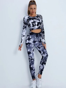 İpucu üst markalar kadınlar Yoga setleri seksi sutyen koşu tayt spor spor egzersiz kıyafeti spor yüksek bel şort takım - Product Image 4