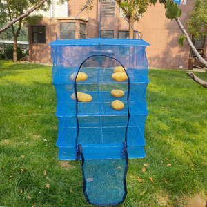 Hanging <strong>Drying</strong> <strong>Net</strong> 6-<strong>Layer</strong> Foldable Fish <strong>Drying</strong> <strong>Net</strong> 13.7 * 13.7 * 24.1 Inches <strong>Drying</strong> Rack for <strong>Drying</strong> Fruits Vegetables Herbs - Product Image 6