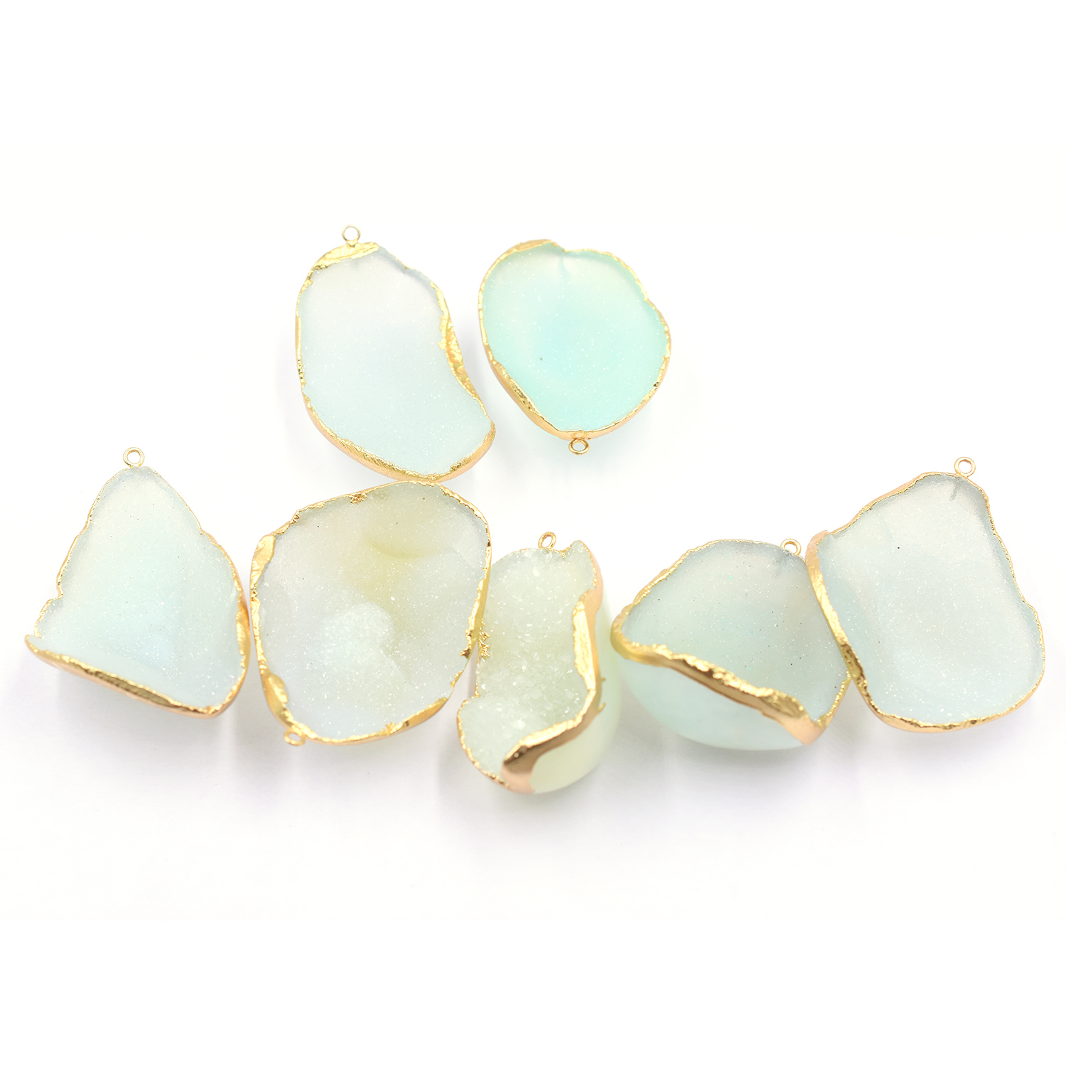 Aqua Druzy