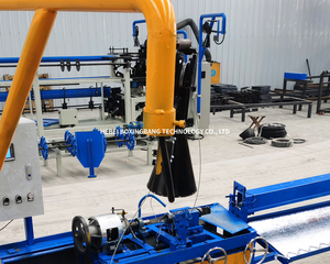 Easy Operating Iron Wire Chain Link Fence <strong>Netting</strong> <strong>Machine</strong> for Making Garden Fence - Product Image 2