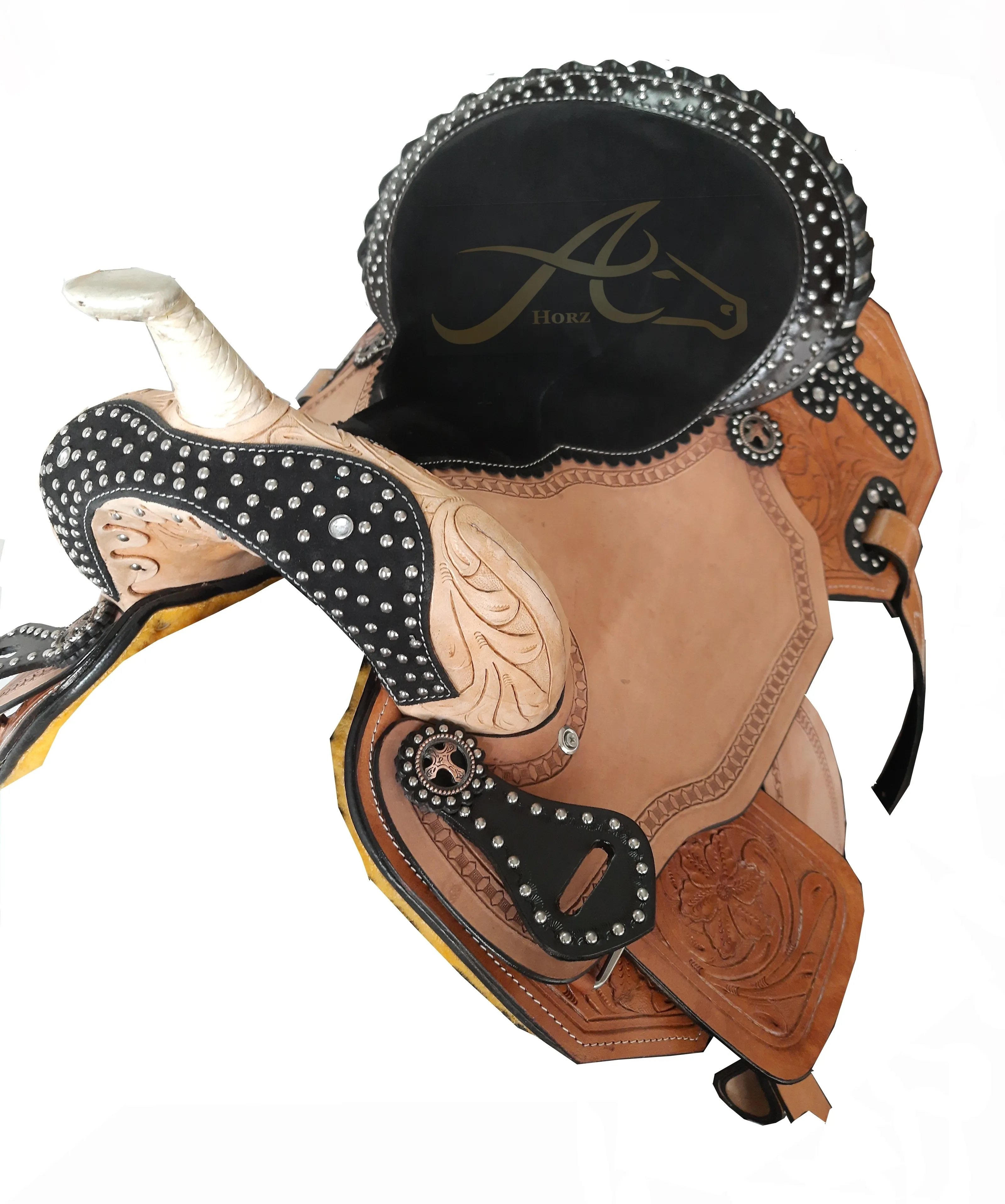 Hot Selling New Design Western Saddle Harness Buffalo Leather from Indian Exporter and Manufacturer for Saddle Enthusiasts