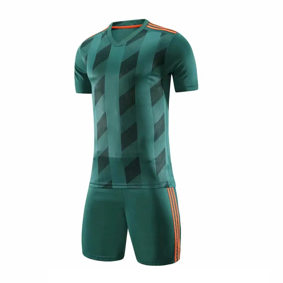 Ment-Shirt Shorts Sets Club Voetbalwedstrijd Voetbalshirt Italië/Brazilië Kan Worden Aangepast Met Logo