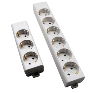 Enchufe de extensión de mesa multifunción 250V tira de energía eléctrica cable de extensión protector contra sobretensiones EU - Product Image 6