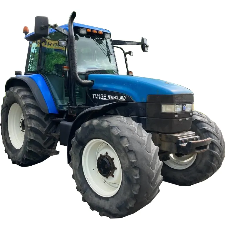 प्रयुक्त ट्रैक्टर कृषि बेचने के लिए नई एक हॉलैंड TM135 4wd फार्म मशीनरी का उपयोग करना आसान है