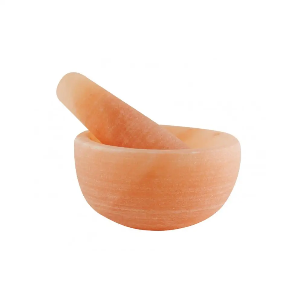 Bán Chạy Nhất Chất Lượng Cao Cấp Màu Hồng Himalaya Muối Vữa Và Pestle Màu Hồng Đá Muối Nhà Sản Xuất Và Bán Buôn Từ Pakistan