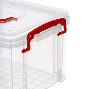 食品保存容器蓋付き包装容器6577蓋付き長方形収納ボックス38X27X22Cm - Product Image 5