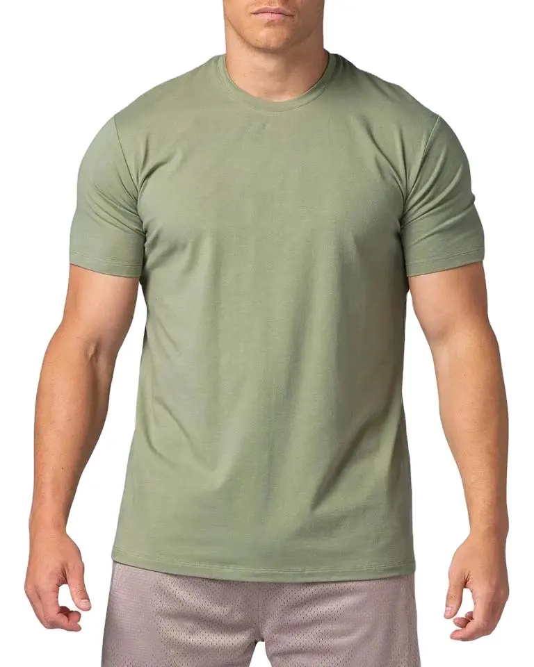 ओम कस्टम स्पोर्ट्स मॉइस्चर विकिंग स्लिम फिट शर्ट सर्वोत्तम गुणवत्ता वाली कर्व्ड हेम कैजुअल ब्लैंक टी-शर्ट