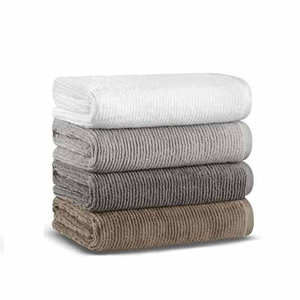 <strong>Dual</strong> Pile Microfiber Bath <strong>Towel</strong> Set Quick Dry and Lint Free Solid Color Absorbent for Newborns Long and Short Pile <strong>Towels</strong> - Product Image 4