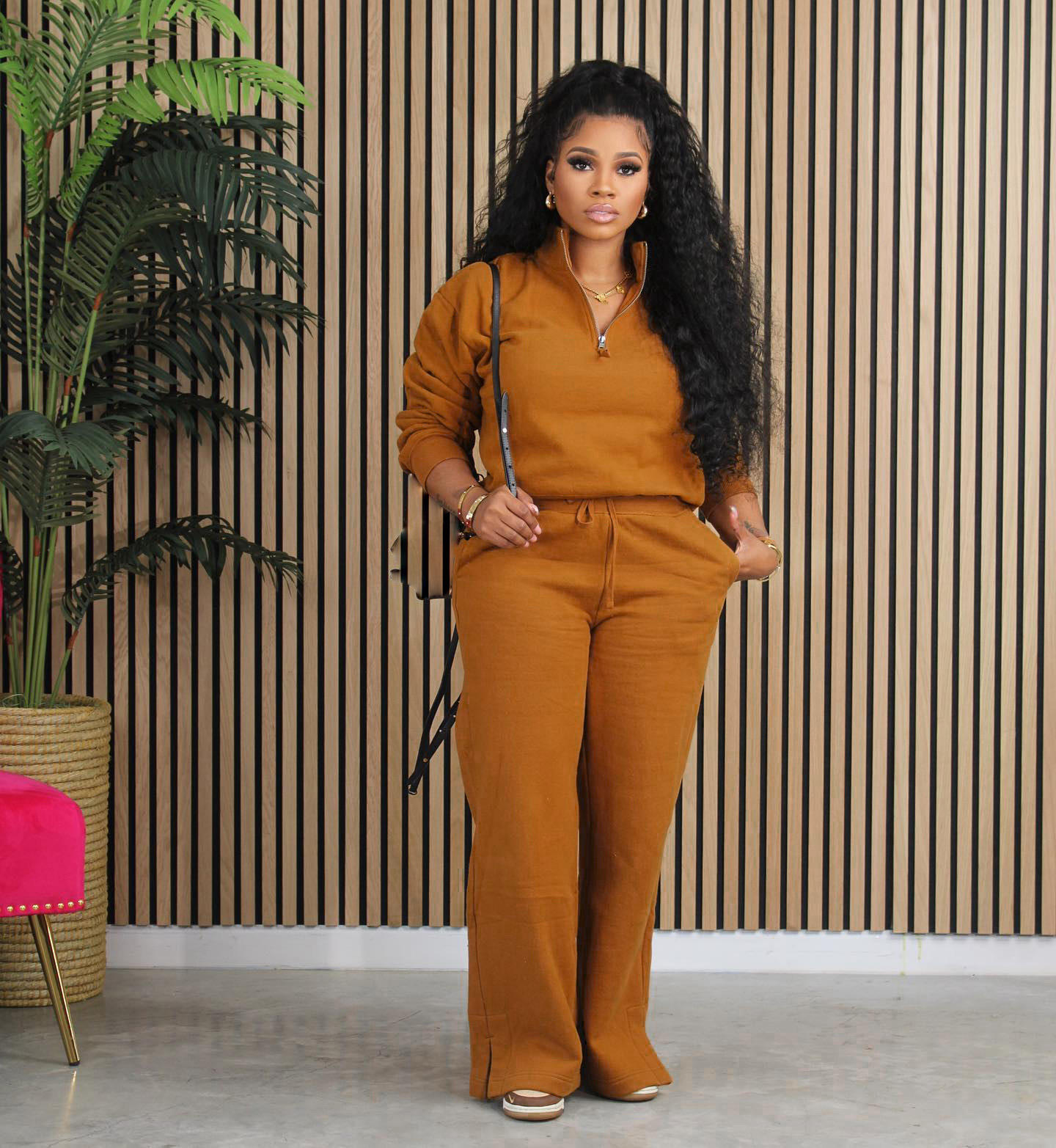 สีน้ำตาล